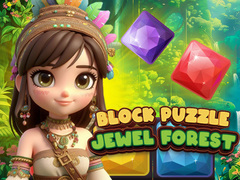 Spel Blok Legpuzzle Juweel Woud aanlyn