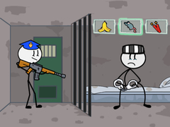 Spel Stickman Gevangenisstorie aanlyn