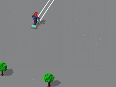 Spel Marvel Spiderman: Sneeuskaats aanlyn