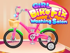 Spel Meisie Fiets Herstel Was Salon aanlyn