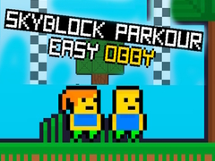 Spel Skyblock Parkour Maklike Obby aanlyn