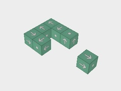 Spel Tik Weg 3D aanlyn
