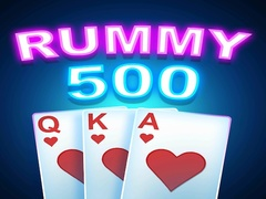 Spel Rummy 500 Kaartspel aanlyn