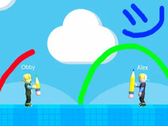 Spel Teken Obby aanlyn