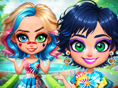 Spel Tye-Dye Kleur Ontploffing aanlyn