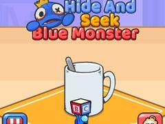 Spel Versteek en Soek: Blou Monster aanlyn