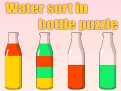 Spel Water sortering in bottelpuzzel aanlyn