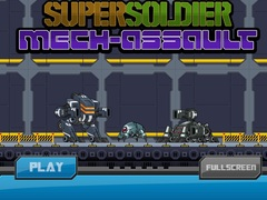 Spel Super Soldaat Mech Aanval aanlyn
