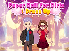 Spel Papiertjie-pop: Dress Up vir Meisies aanlyn