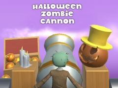 Spel Halloween Zombie Kanon aanlyn