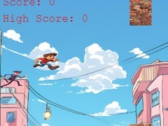 Spel Flappy Jag aanlyn