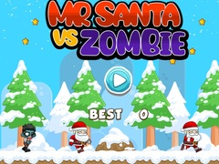 Spel Mnr. Kersfees teen Zombie aanlyn