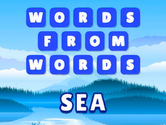 Spel Woorde uit woorde: See aanlyn