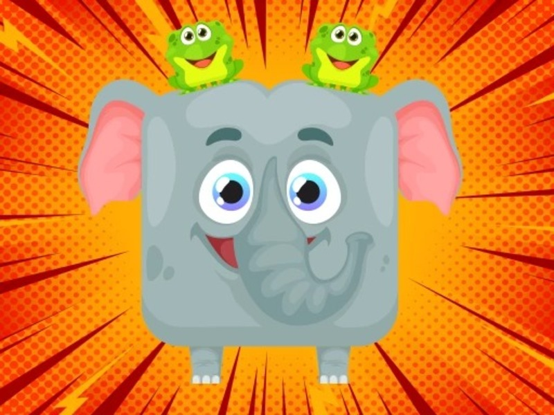 Spel Jellie-belly. Maak die olifant aanlyn
