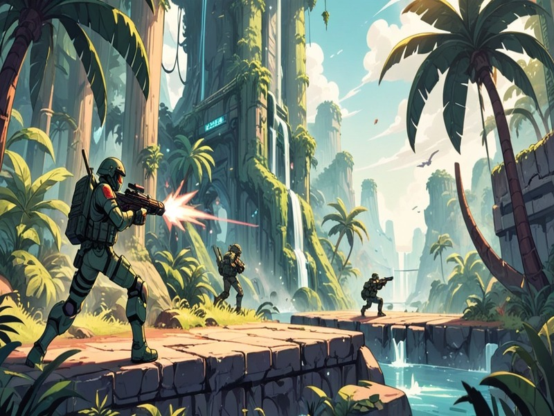 Spel Strike Force: aksieplatform aanlyn