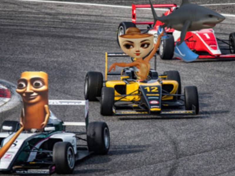 Spel Brainrot Tung Tung Racing aanlyn