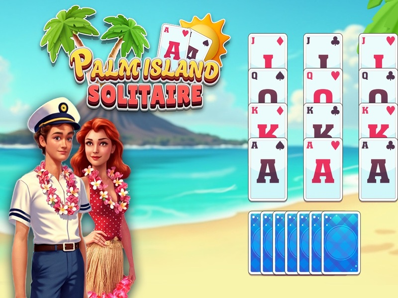 Spel Palm Island Solitaire aanlyn