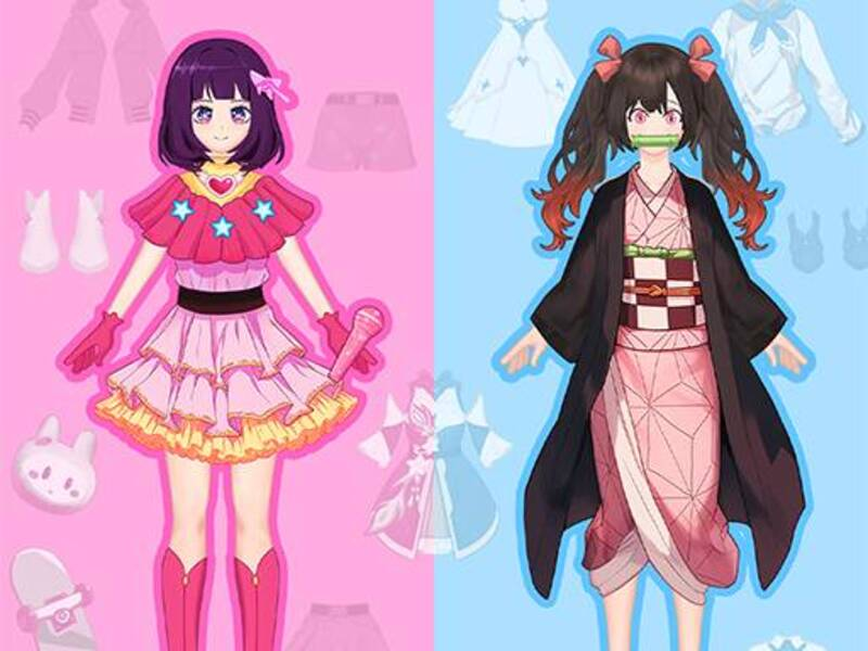 Spel Anime Doll- DIY Cosplay Girl aanlyn