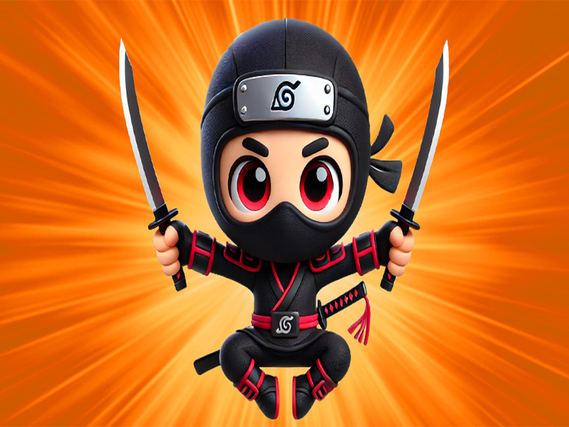 Spel Ninja Dash aanlyn