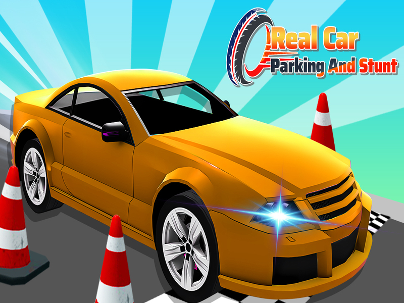 Spel Regte parkeerplek en stunt aanlyn