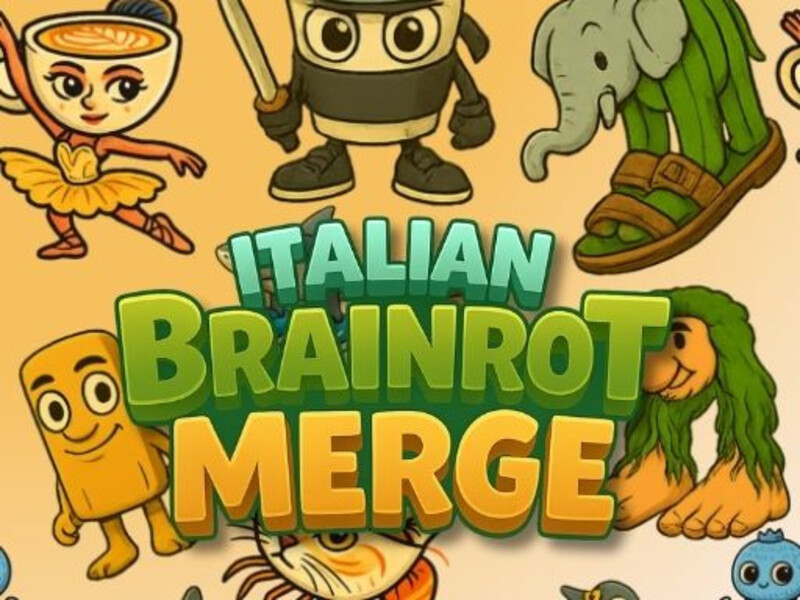 Spel Italiaanse Brainrot Merge aanlyn