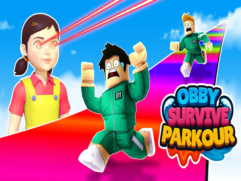 Spel Obby Survive Parkour aanlyn