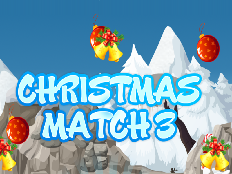 Spel Gelukkige Kersfees Match3 aanlyn