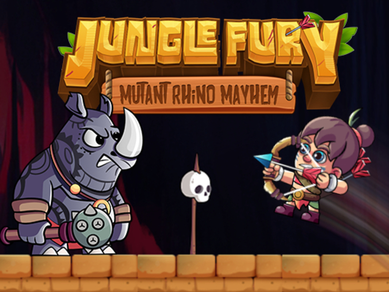 Spel Jungle Fury Mutant Rhino Mayhem aanlyn