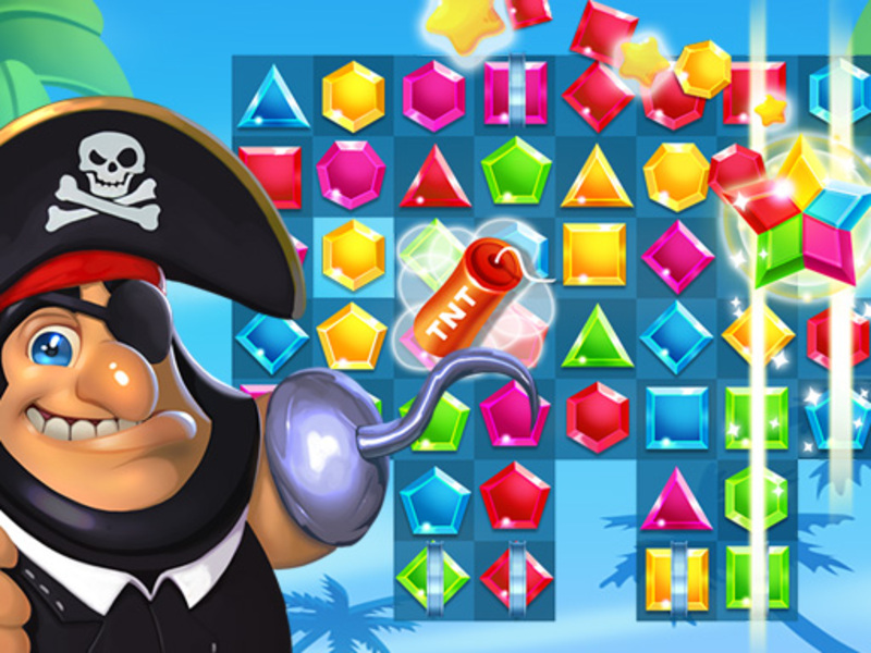 Spel Seerowers pas die verlore skat aanlyn