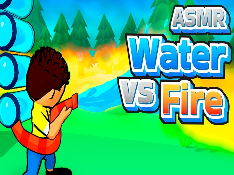Spel ASMR Water vs Vuur aanlyn