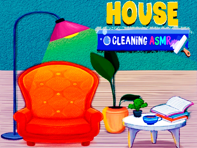 Spel Huisskoonmaak ASMR aanlyn