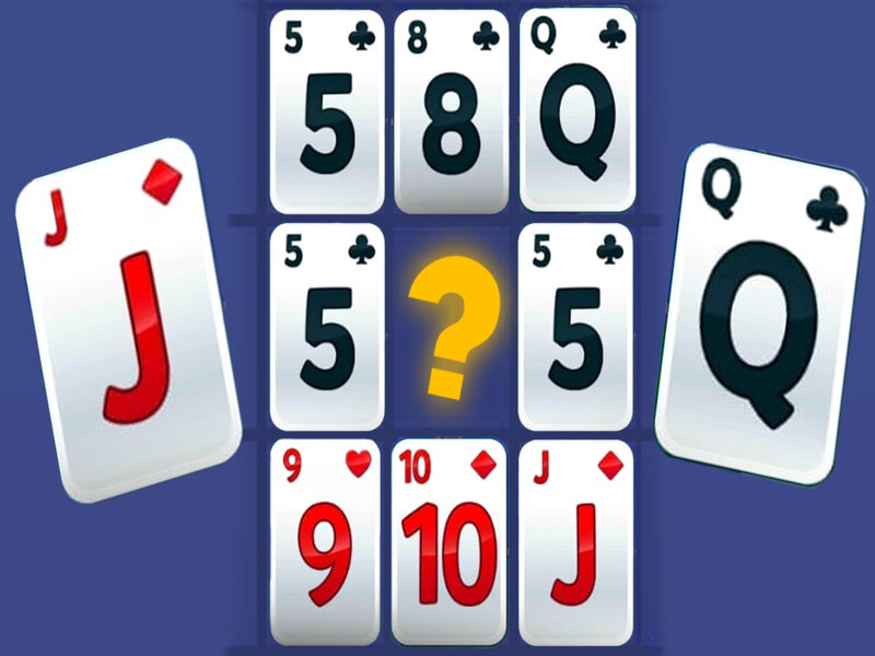 Spel Kaarte pas pas by die legkaart aanlyn