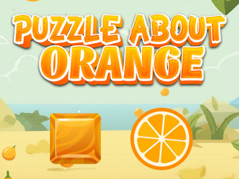 Spel Legkaart oor oranje aanlyn