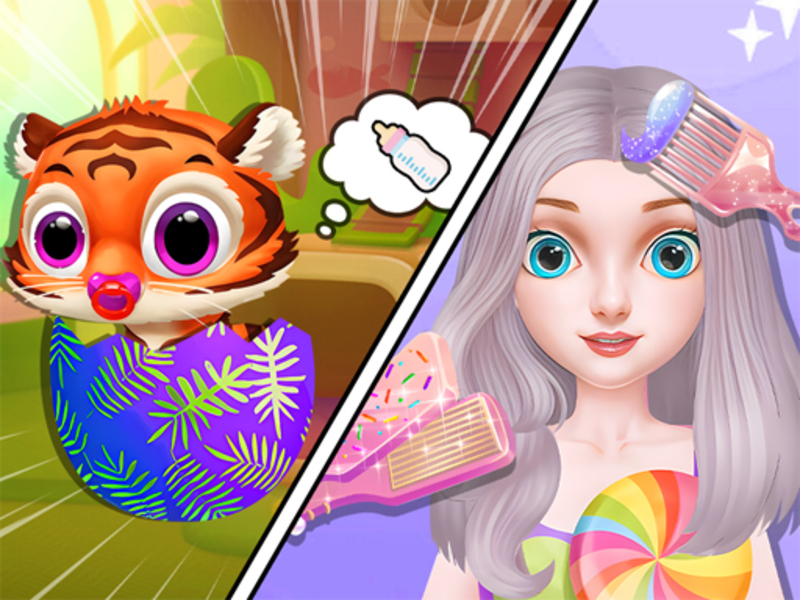 Spel Prettige mini-speletjies vir prinses aanlyn