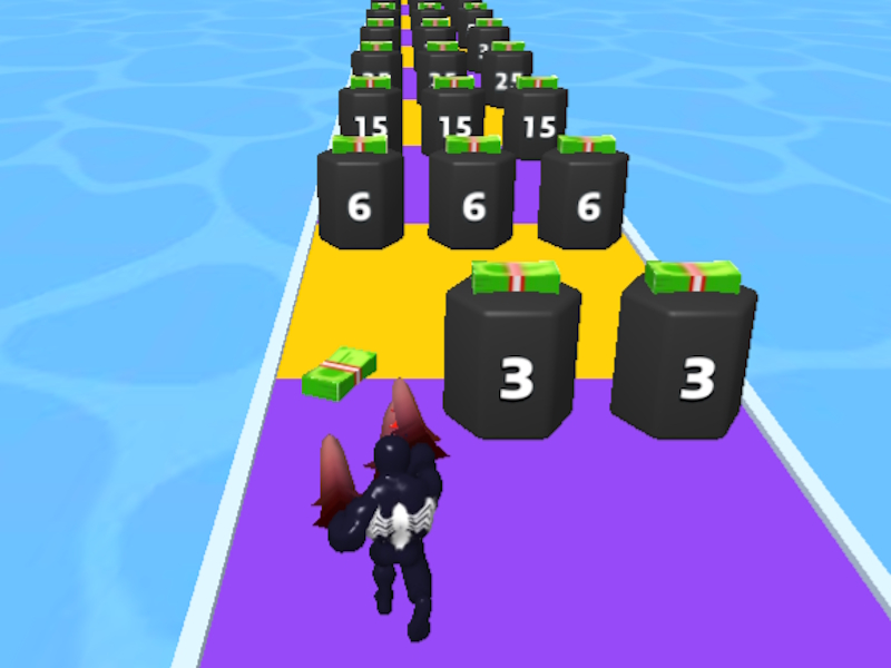 Spel Venom Run 3d aanlyn