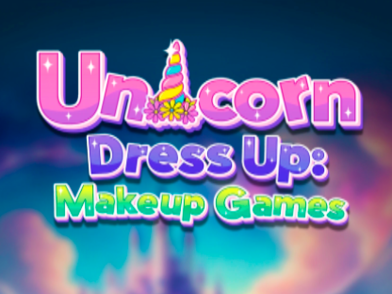 Spel Unicorn Dress Up: Makeup Games aanlyn