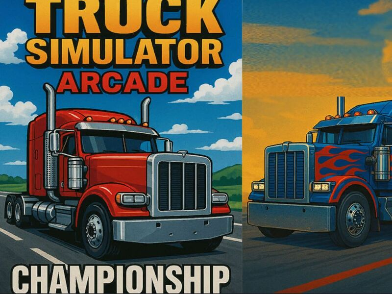 Spel Truck Simulator Arcade Championship aanlyn