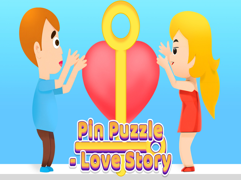 Spel Pin legkaart liefdesverhaal aanlyn