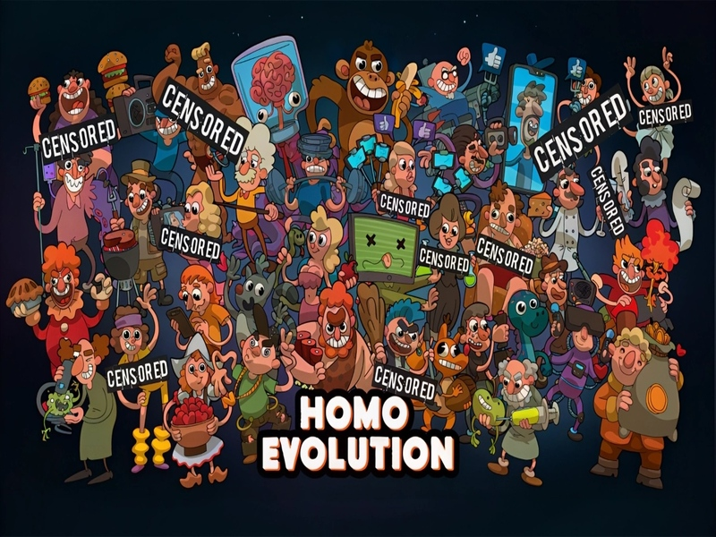 Spel HOMO-evolusie aanlyn