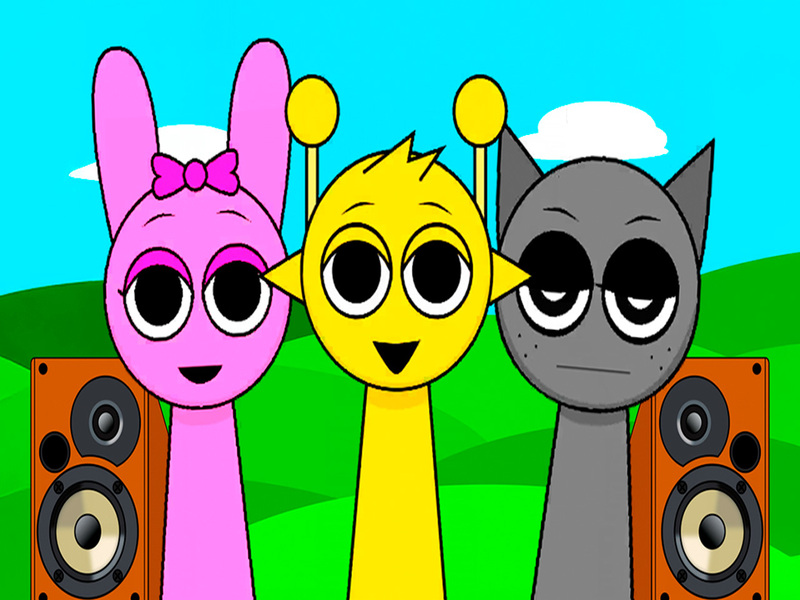 Spel Sprunki Monster Music Beats aanlyn