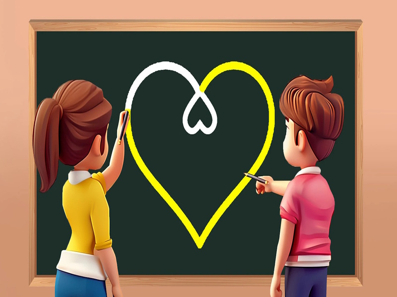 Spel Breintoets: een lyn trek legkaart aanlyn