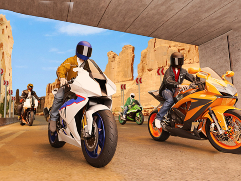 Spel Real Motorbike Simulator Race 3D aanlyn