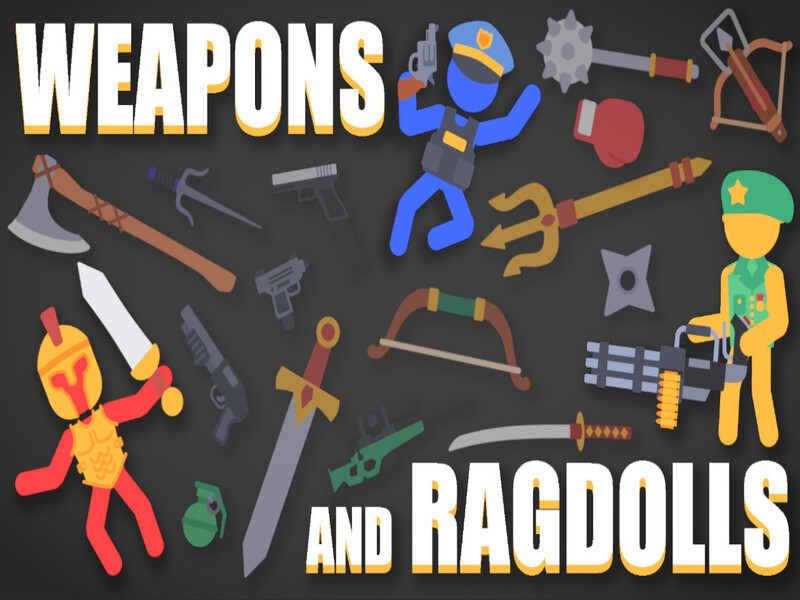 Spel Wapens en ragdolls aanlyn