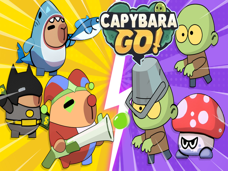 Spel Capybara Go! aanlyn