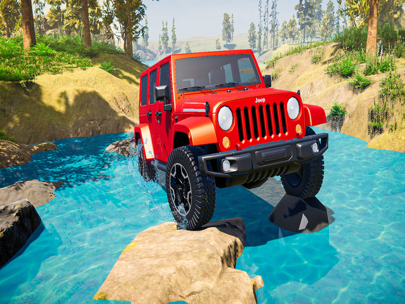 Spel Offroad Jeep Game Simulator aanlyn