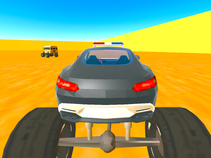 Spel Polisie vs Bandits Monster Truck aanlyn