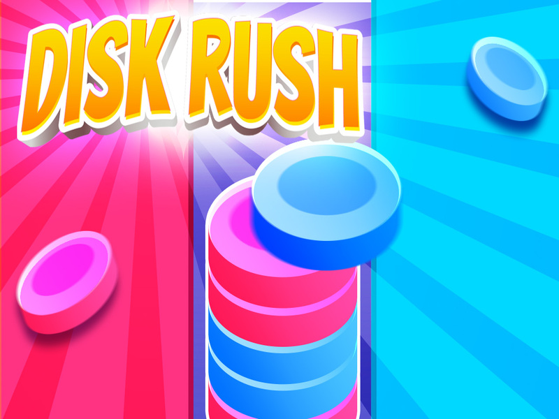 Spel Disk Rush aanlyn