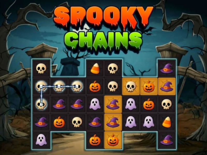 Spel Spooky kettings aanlyn