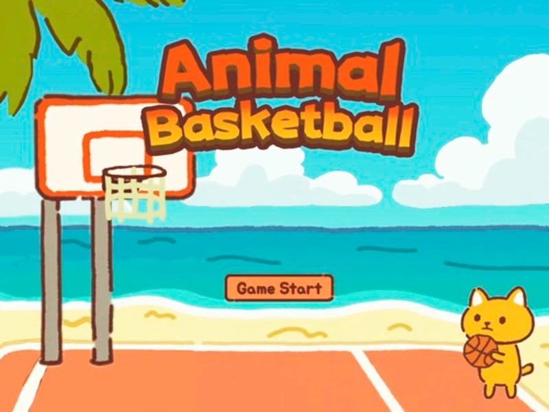 Spel Dierbasketbal aanlyn