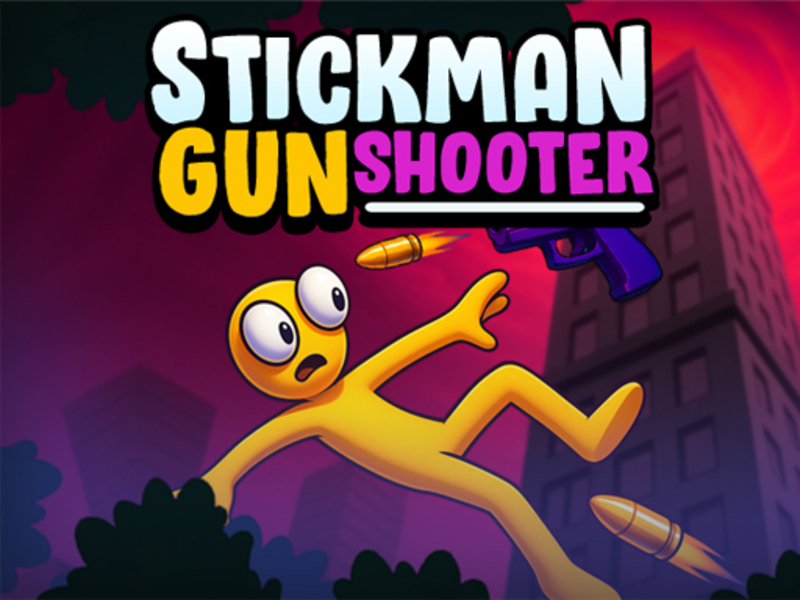 Spel Stickman Gun Shooter aanlyn